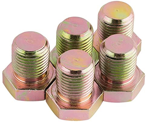 Draper 85531 M13 x 1.25 Replacement Sump Bolt 5 Pieces , Blue