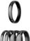 Ring - Edelstahl - 4 Breiten - Glänzend - Schwarz [21.] - Breite: 3mm - Ringgröße: 57