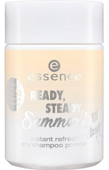 Essence Ready, Steady, Summer! Instant refresh dry shampoo powder Nr. 01 fit is the hit Inhalt: 20g Trockenshampoo für frisches Haar im Handumdrehen.
