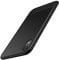 Avana - Cover flessibile sottile per iPhone XR, in silicone e TPU, antigraffio, effetto fibra di carbonio, colore: Nero