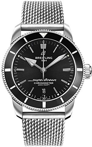 Breitling Superocean Heritage II B20 Automatik 44 schwarzes Zifferblatt Herren-Armbanduhr AB2030121B1A1