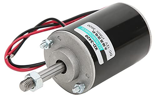 AUTO Moteur à courant continu, moteur à courant continu à grande vitesse d'aimant permanent de CW/CCW pour 12/24V 30W pour le générateur DIY(12V,3000RPM) permanent magnet dc motor reversible