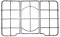 Electrolux Rex Aeg Zanussi Kit 3 Griglie per cucina piano cottura 5 fuochi a gas serie PX750-3546404033 - 3546405055-3546404041 - P6763/KIT
