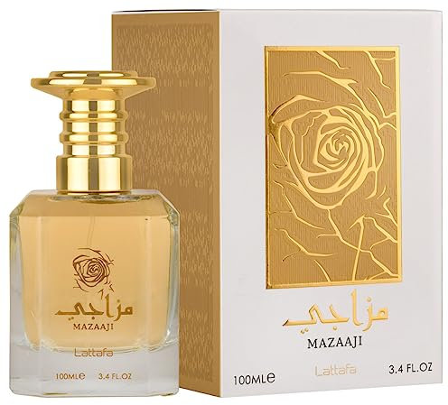MAZAAJI Eau de Parfum 100ml Damenduft Attar Oriental aus Dubai in arabischer Note Blumig, süß-frisch, pudrig, weißer Moschus Damenparfüm