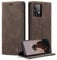 caseme Handyhülle für Samsung Galaxy A52S 5G Hülle für Samsung A52 4G/5G Hülle Premium Leder Klappbar Flip Case Magnet Kartenfach Tasche Schutzhülle für Galaxy A52S 5G/ A52 4G/5G - Kaffee