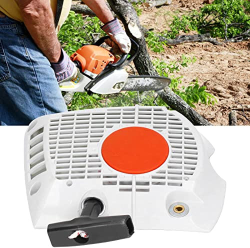 Tefola Recoil Rücklaufstarter für Kettensägen, Rasenmäher-Starter, Riemenscheibe für Kettensäge für Stihl MS341 MS361
