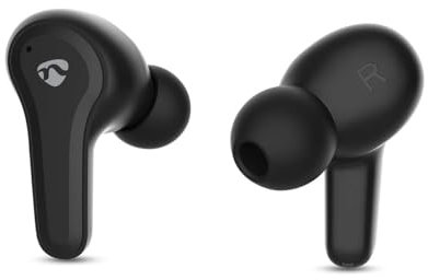 Nedis Vollständig drahtlose Kopfhörer - Hybrid (ENC + ANC) - Bluetooth - max. Batteriespielzeit: 36 Std - Berührungssteuerung - Ladegehäuse - Kabelloses Ladegehäuse - Eingebautes Mikro