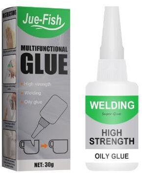 Pegamento multifuncional, pegamento de alta resistencia al aceite, potente adhesivo de reparación multimaterial, adhesivo universal impermeable, pegamento multifungctional extra fuerte para plástico