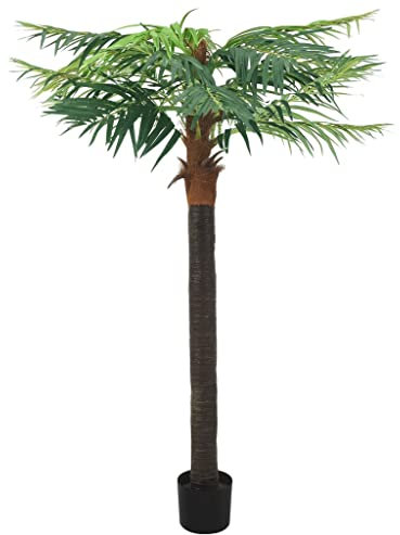 LLEZKBR Home & Garden Artikel - Künstliche Phoenix-Palme mit Topf 215 cm grün