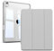 GKABXY Hülle für iPad 11 Generation (A16) 11 Zoll 2025, iPad10 Generation 10,9 Zoll 2022 -[Pencil Holder] Klare transparente Rückschale mit dreifach faltbarem Ständer, Auto Sleep/Wake, Grau