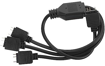 DECHOUS 3-wege-argb-verlängerungskabel 5 V 3-polig -streifenanschluss Y-splitterkabel für Rgb- -streifen Pc-motherboard