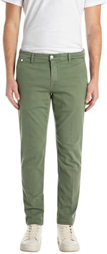 Replay Herren Regular fit Chino Jeans Benni Hyperchino Color Xlite