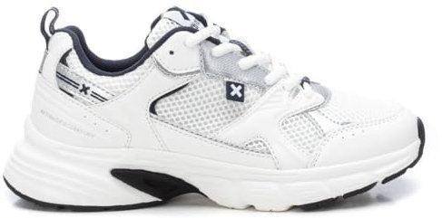 XTI - Zapatillas Deportivas Mujer Blanco - Calzado Cómodo y Versátil - Moda Casual - Modelo 14358701 (Talla 37)