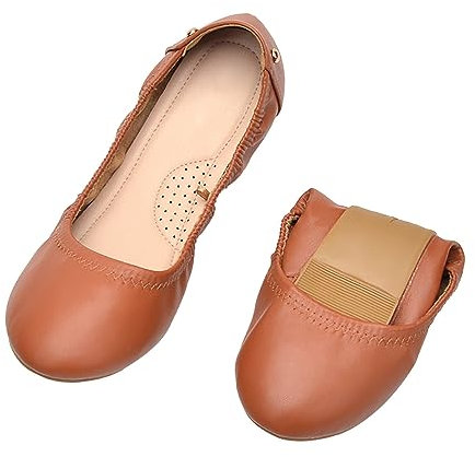 OBiQuzz Loafer Damen Ballerinas Bequem Weich Flache Schuhe Ballett Kleid Schuhe Elegant Damenschuhe Ballerinaschuhe Party Hochzeitsschuhe Brautschuhe Mary Jane Halbschuhe Pumps Slip On Freizeitschuhe