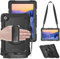 TECHGEAR UTILITY Case for Lenovo Tab 10.1 2024/2025 TB311 Series Tough Rugged HEAVY DUTY Armour Shockproof 360 Rotating Stand, Hand and Shoulder Strap Case (for TB-311FU / TB-311XU)