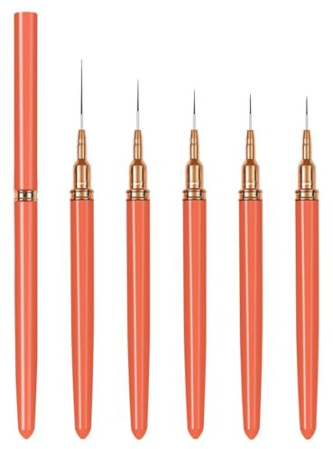 Pincel de uñas acrílicas de gel para pintura polaca