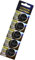 5Pcs CR2450 3V Batterie A Bottone Al Litio Per Orologi Sensori di Temperatura Bottiglie D'acqua Telecomando