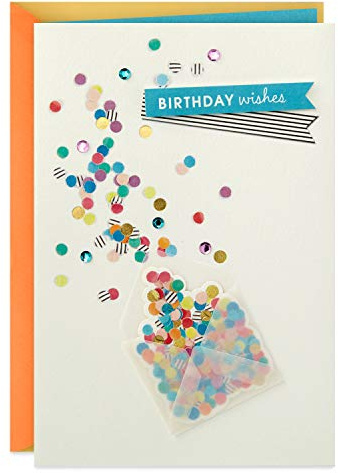 Hallmark Birthday Card (Envelope with Confetti)