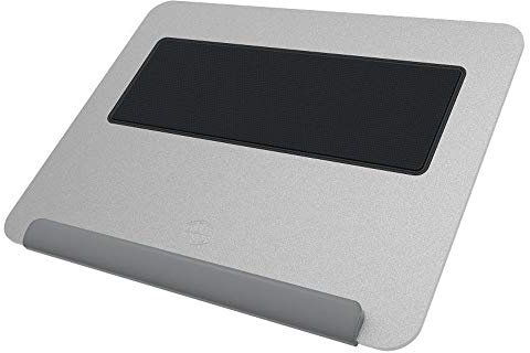 Cooler Master NotePal U150R Laptop Cooler - 2 x 80mm Fans, Elegant & Ergonomic Design, Silver Aluminium Frame, Metal Mesh Fan Cover, Supports Notebooks up to 15”