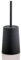 Toilet Brush and Holder for Bathroom Toilet Bowl (Black)
