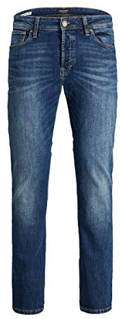JACK & JONES Male Slim/Straight Fit Jeans Tim Original AGI 005