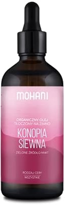 MOHANI 100% Organic hemp oil - Bio-Hanföl (100% Olej konopny BIO) 100 ml