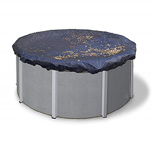AMGJ Solar Pool Abdeckung Abdeckplane Pool Rund Planenmaß für Pools Durchmesser 360cm x Höhe 20 cm, Schwarz