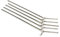 Wurmbaden 3 Anti Tangle Boom gebogen mit Wirbel 20 cm