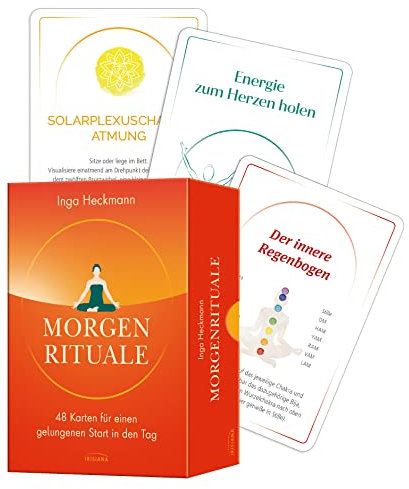 Morgenrituale - 48 Karten für einen gelungenen Start in den Tag: Mit Yoga-Asanas, Meditationen, Mantras, Affirmationen und Atemübungen
