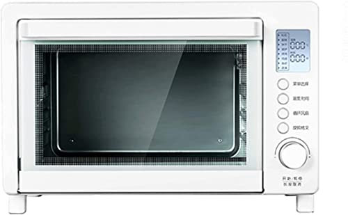 Oven Built In Double Oven - Stainless Steel Premium Convection Halogen Oven Cooker Ideal For Roasting，Baking Grilling And Reheating With Aluminium Baking Tray Useful