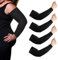 VELISDE 2 Paar Übergröße Armstulpen Herren Damen XXL UV Sonnenschutz Kühlende Eisseide Abdeckung Kompressionsarm Tattoo Fahren, schwarz/schwarz, XX-Large