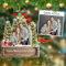 Personalisierter Weihnachtsanhänger 2024 mit Foto, Acryl-Familien-Weihnachtsanhänger, Individueller Erster Weihnachtsanhänger Baby mit Foto für Weihnachtsbaumdeko