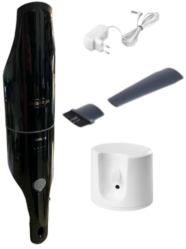 Aspirabriciole Follett VC100 Nera + Accessori NC10 Pennello e Lancia