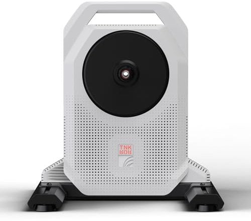 ThinkRider XXPRO Fahrradtrainer für realistisches Indoor-Cycling & genaue Daten mit App-Trainingsunterstützung (weiß)