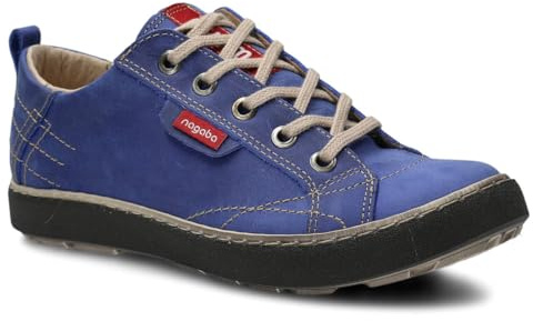 nagaba - Halbschuhe Damen - Lederschuhe Frauen - Halbschuhe für Frauen, Flache Schuhe, Bequeme Schnürschuhe, für Herbst, Frühling