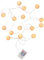 BUTLERS (6 Stück LED-Lichterkette - LES PETITES BELLE - 15 rosa Cottonballs mit warmem Licht | Dekorative Beleuchtung für Zuhause & Events