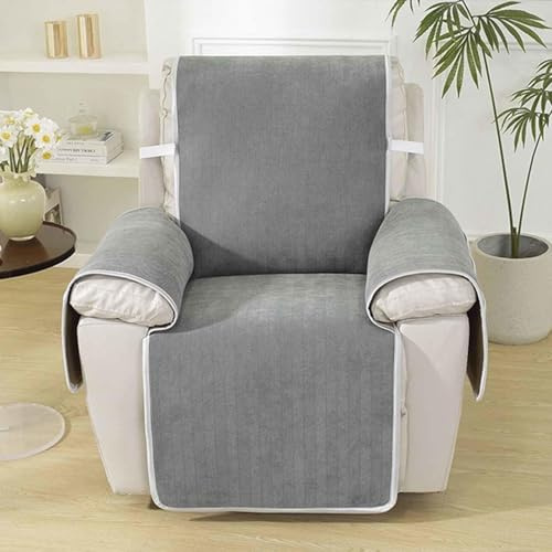 HLTQL Sesselschoner Für Relaxsessel Sofaschoner rutschfest Sessel-überwürfe Relaxsessel Sesselauflage，1 Sitzer Schutzbezug Antirutsch Husse Für Relaxsessel Komplett Elastisch Bezug,25@
