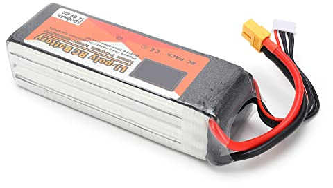 Acouto 14.8V 5000mAh 40C 4S XT60 PLIG Lipo Batterie pour FPV Racing Drone RC Quadcopter Accessories Working and Hours Enterthermen 14.8V 5000mAh 40C Lipo Battery14.