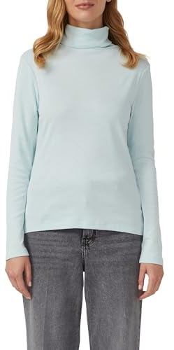 s.Oliver Longsleeve im Slim Fit mit Rollkragen