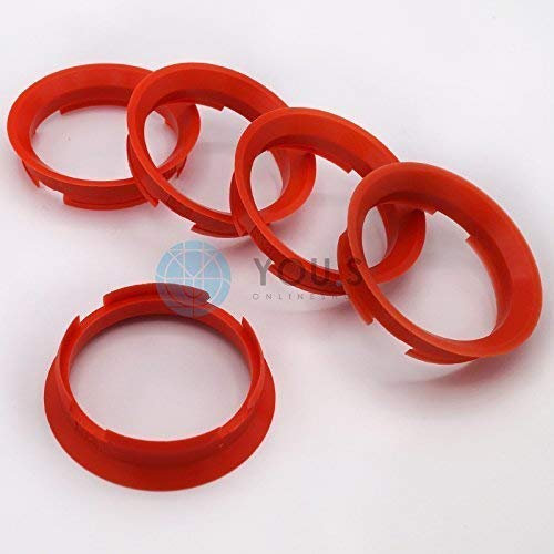 5 x ZENTRIERRINGE DISTANZRING für ALUFELGEN Z03D 63,4-57,1 mm Brock, Keskin, Tuning, Motec, Oxigin, RC, Tomason, Wheelworld, Advanti