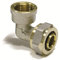 H2O-Flex® 26er Schraubfitting - Winkel 90° mit 1 Aussengewinde für Aluverbundrohr, Schraubfitting 26 x 3,0mm DVGW