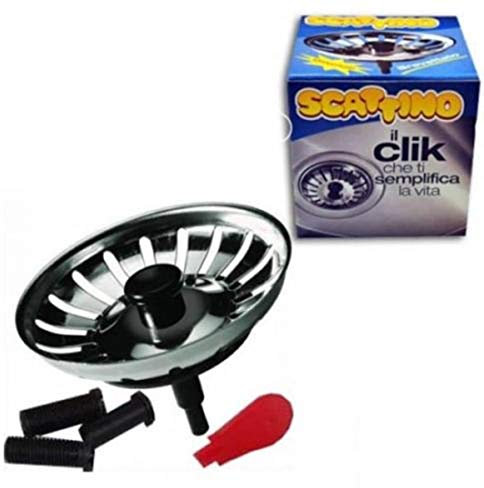 tapón fregadero de cocina Universal inoxidable scattino 1 unidades pilet desagüe ferr 343176