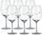 Personalised Engraved White Wine Glass - Set of 6 Personalised White Wine Glasses Engraved with The Name or Text of Your Choice, Various Designs & Fonts Available, Laser Engraving, Dishwasher Safe