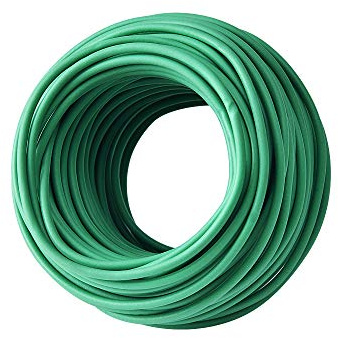 PGarden-EZ Grüne, weiche Bindeschnur für Tomatenpflanzen, TPR-Gartenzubehör, zur Unterstützung von Pflanzen und zur Organisation zu Hause (20 m)