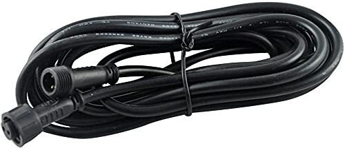 CHNXU 3M 2Pin Extension Cable with Male and Female Connectors at Both Ends for Single Color LED Deck Lights…