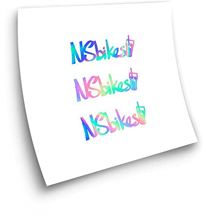 Aufkleber kompatibel mit Fahrrad NS Bikes Logo