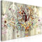 murando - Handart Klimt Baum des Lebens Kunstdruck auf Leinwand 140x70 cm 1 tlg Groß Kunstbilder wie Handgemalte Wandbilder XXL mit Acrylgel beschichtet Wand Bilder mit Struktur Steine l-A-0033-b-a