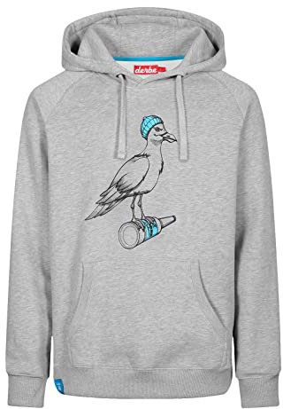 derbe Hoody Sturmmöwe Men, XXXL, Grey Melange