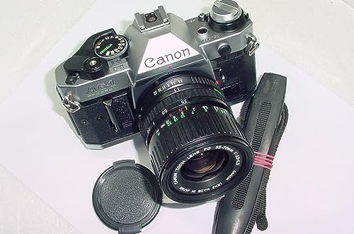 AE-1 Program Vintage 35mm Film SLR Camera + Canon 35-70mm f/3.5-4.5 FD Zoom Lens for Canon AE-1 Program