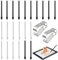LEZED Pointes de Rechange 22 Pièces Pointes de Stylet de Remplacement avec Outil de Retrait Pointes de Stylet Tactile Compatible avec Samsung Galaxy Tab S6 / S7 / S7 + / S6 Lite / Note10, etc